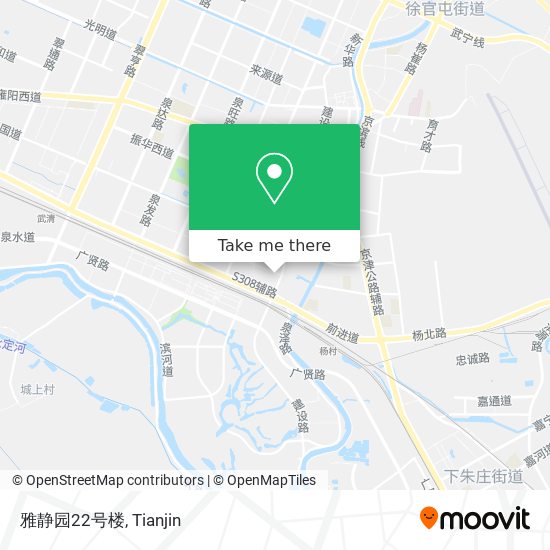 雅静园22号楼 map