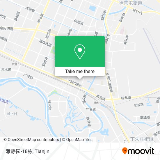 雅静园-18栋 map