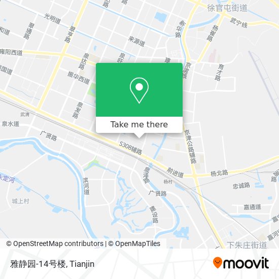 雅静园-14号楼 map