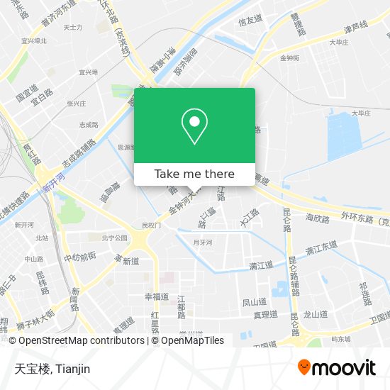 天宝楼 map