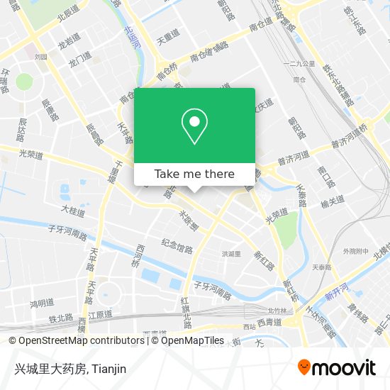 兴城里大药房 map