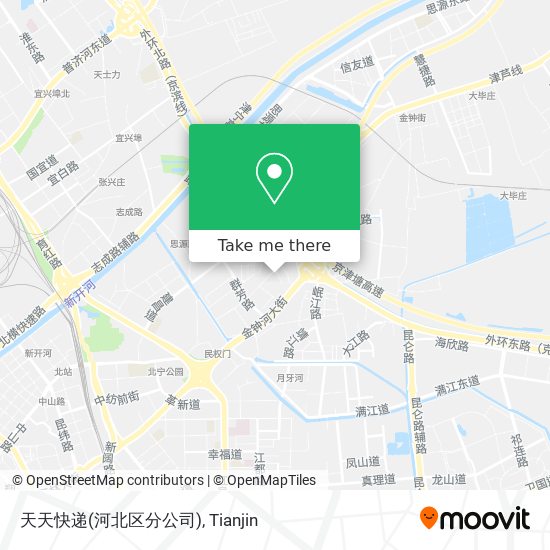 天天快递(河北区分公司) map