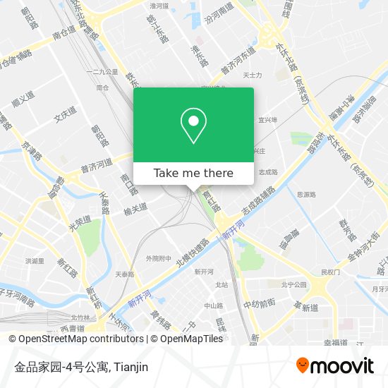 金品家园-4号公寓 map