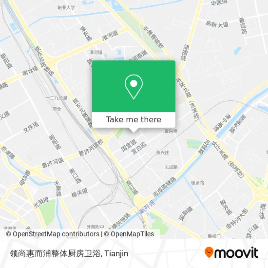 领尚惠而浦整体厨房卫浴 map