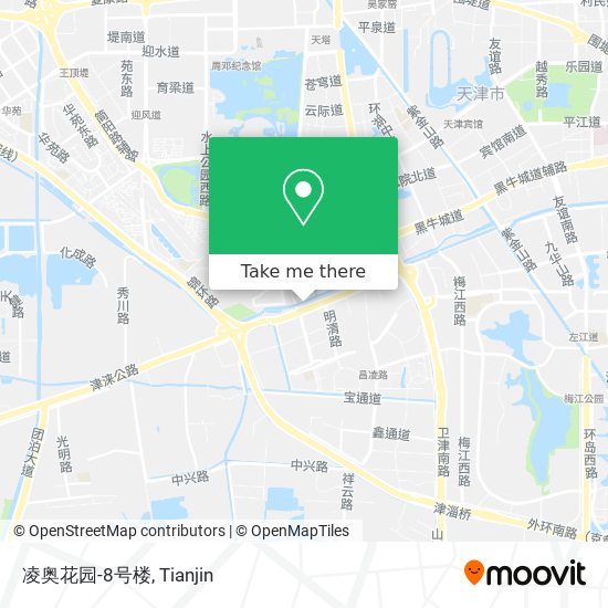 凌奥花园-8号楼 map