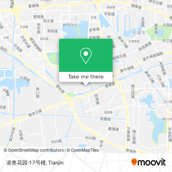 凌奥花园-17号楼 map