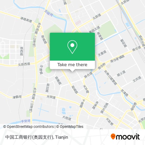 中国工商银行(奥园支行) map
