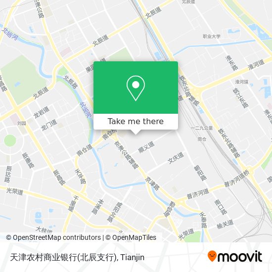 天津农村商业银行(北辰支行) map