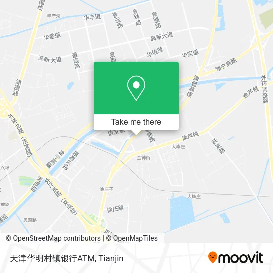 天津华明村镇银行ATM map