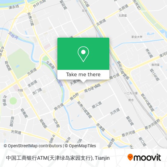 中国工商银行ATM(天津绿岛家园支行) map