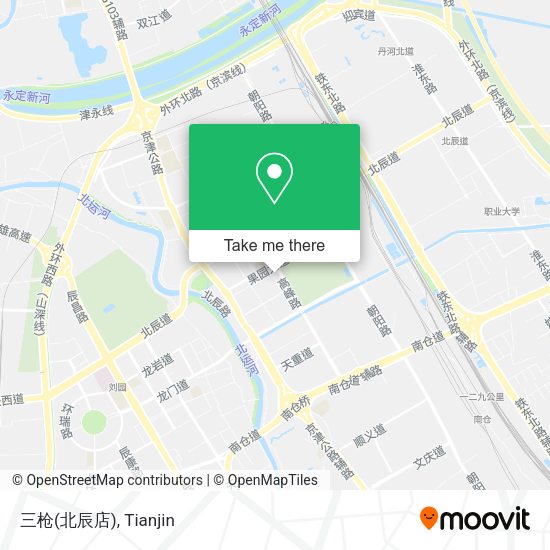 三枪(北辰店) map