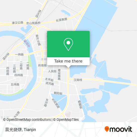 晨光烧饼 map