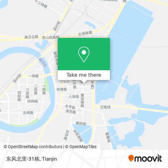 东风北里-31栋 map