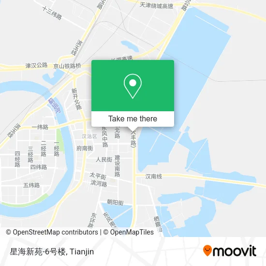 星海新苑-6号楼 map