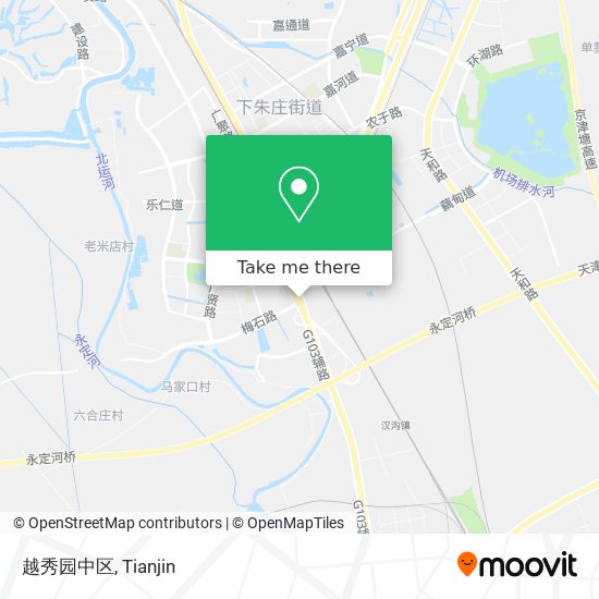 越秀园中区 map