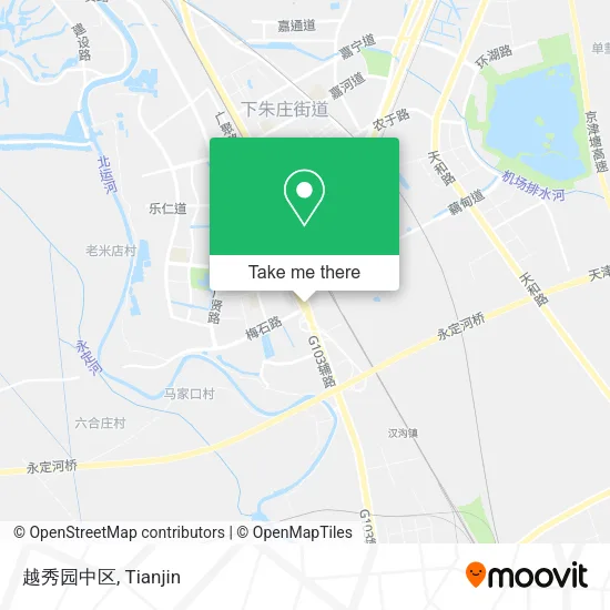 越秀园中区 map