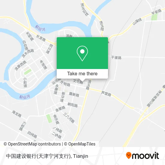 中国建设银行(天津宁河支行) map