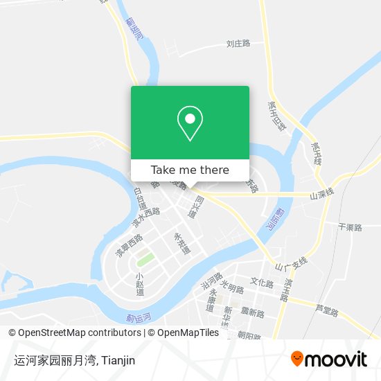 运河家园丽月湾 map