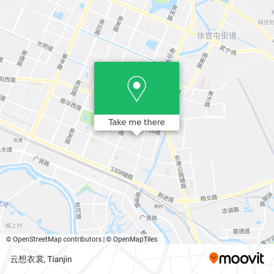 云想衣裳 map