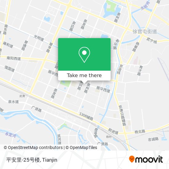 平安里-25号楼 map