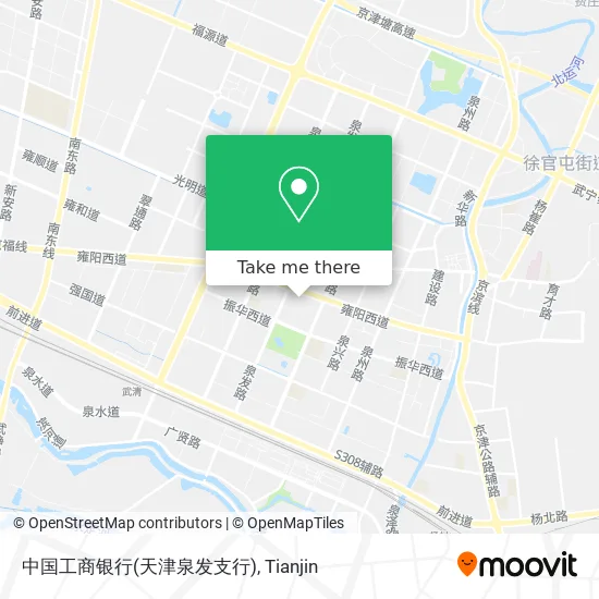 中国工商银行(天津泉发支行) map