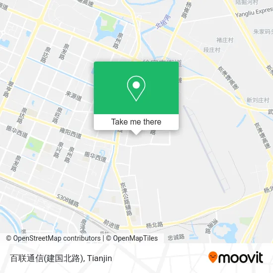 百联通信(建国北路) map