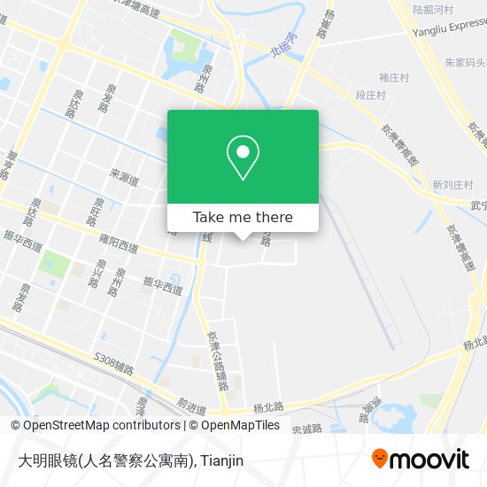 大明眼镜(人名警察公寓南) map