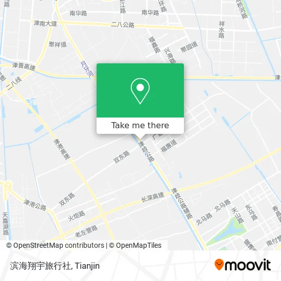 滨海翔宇旅行社 map