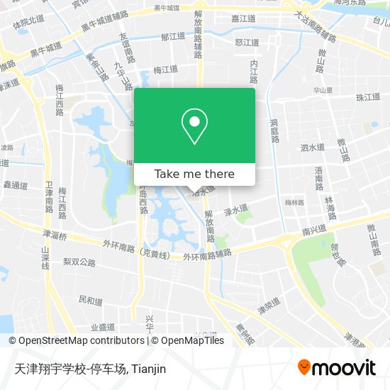 天津翔宇学校-停车场 map