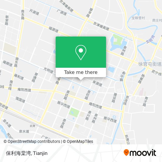 保利海棠湾 map