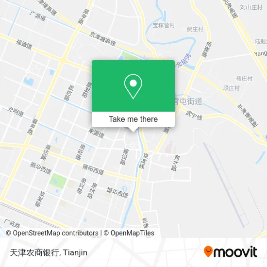 天津农商银行 map