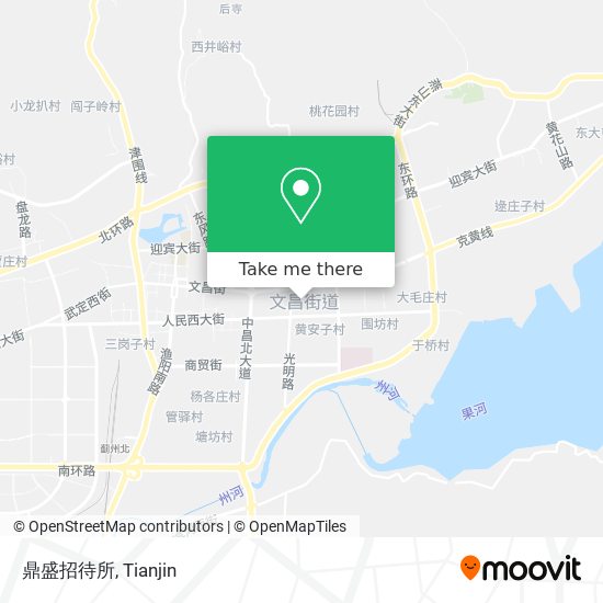 鼎盛招待所 map