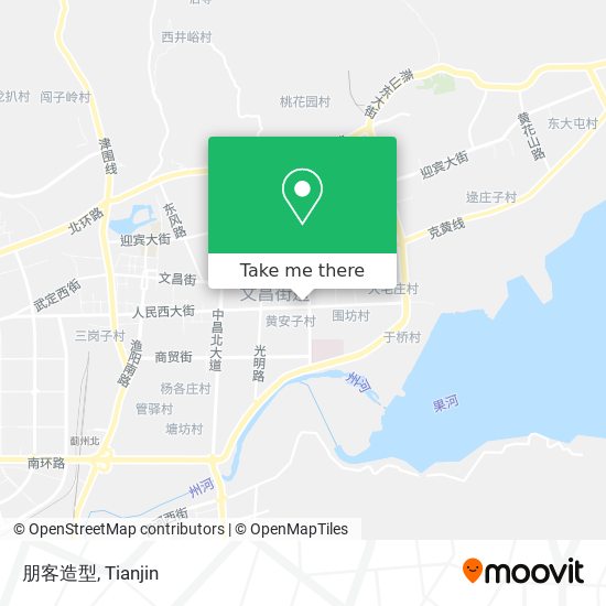 朋客造型 map