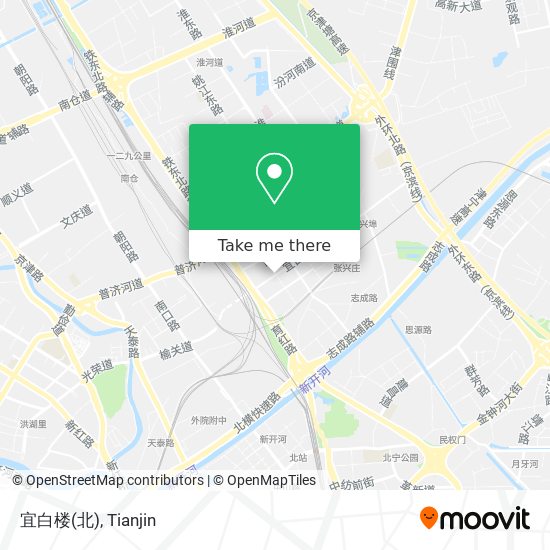 宜白楼(北) map