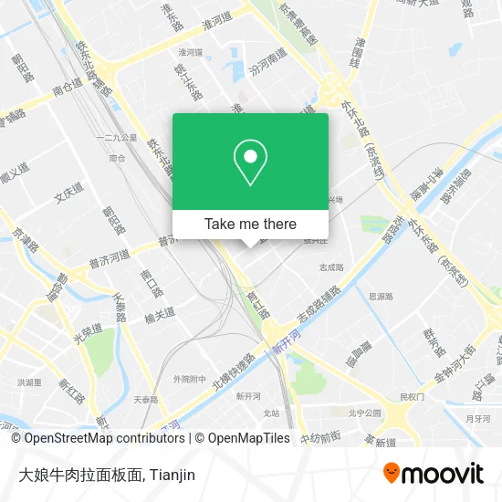大娘牛肉拉面板面 map