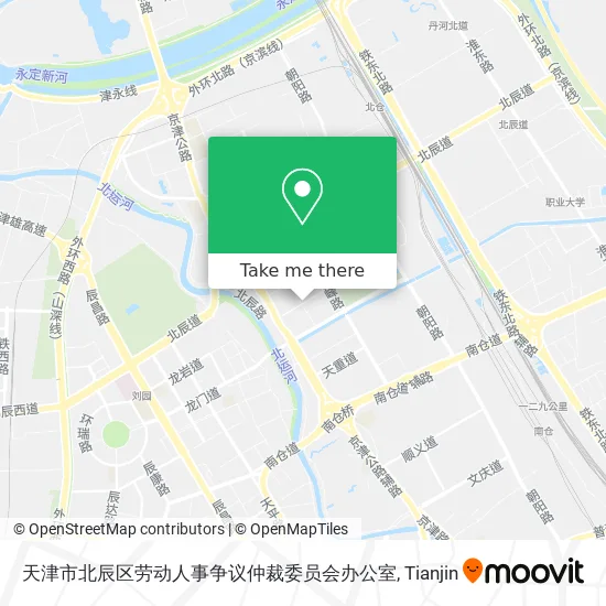 天津市北辰区劳动人事争议仲裁委员会办公室 map