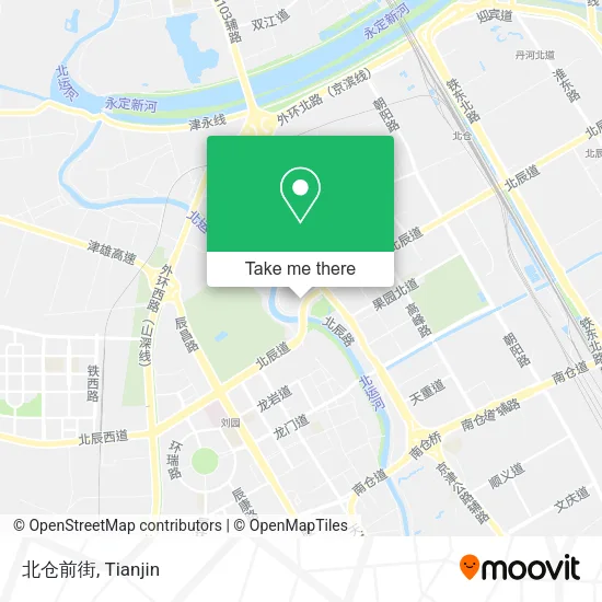 北仓前街 map