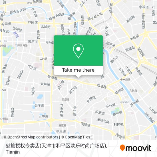 魅族授权专卖店(天津市和平区欧乐时尚广场店) map