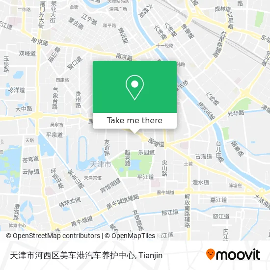 天津市河西区美车港汽车养护中心 map