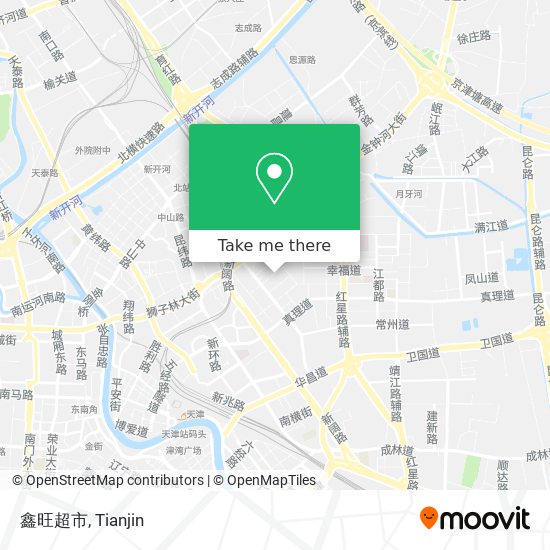 鑫旺超市 map