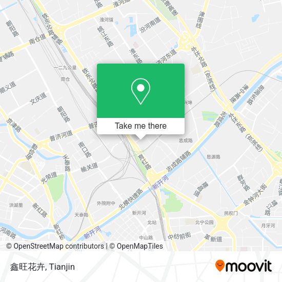 鑫旺花卉 map