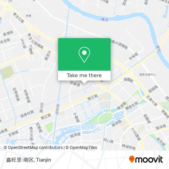 鑫旺里-南区 map