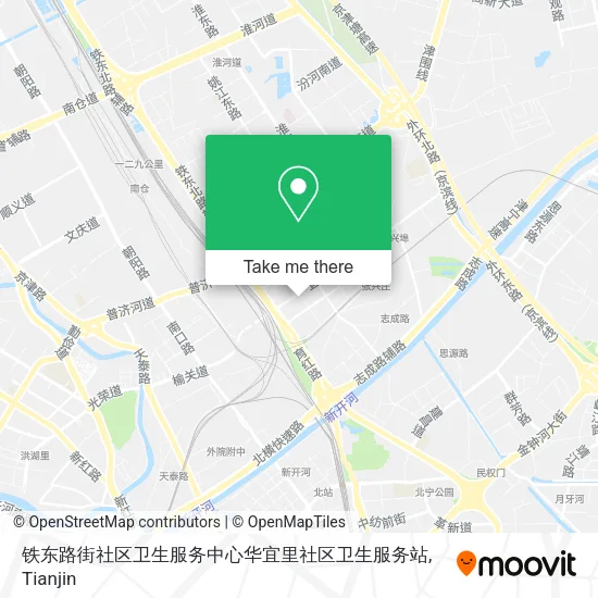 铁东路街社区卫生服务中心华宜里社区卫生服务站 map