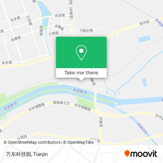 万东科技园 map