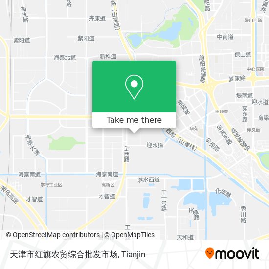 天津市红旗农贸综合批发市场 map
