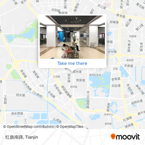红旗南路 map