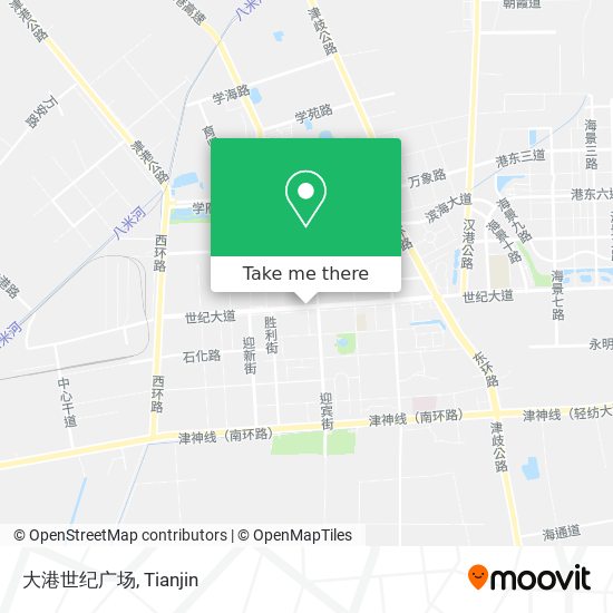 大港世纪广场 map