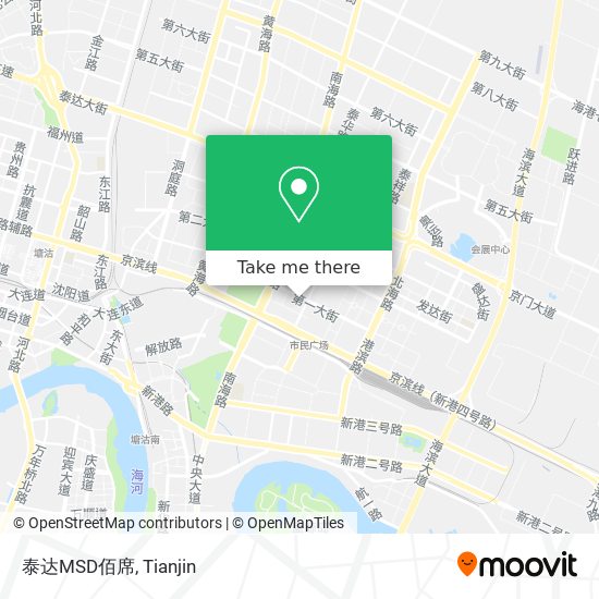 泰达MSD佰席 map