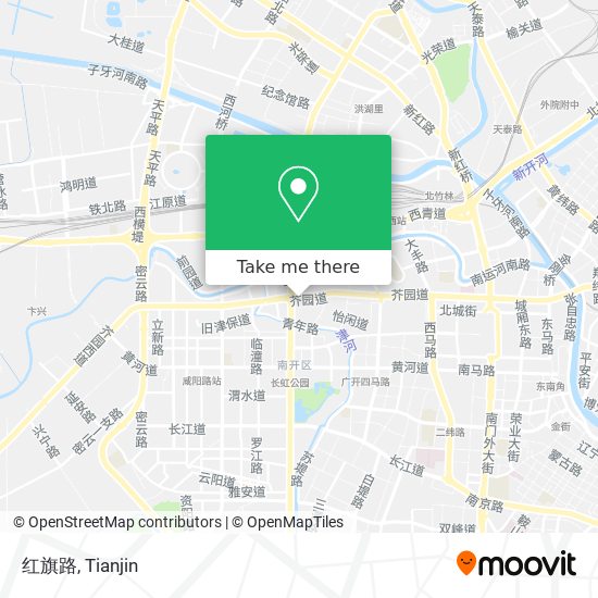 红旗路 map