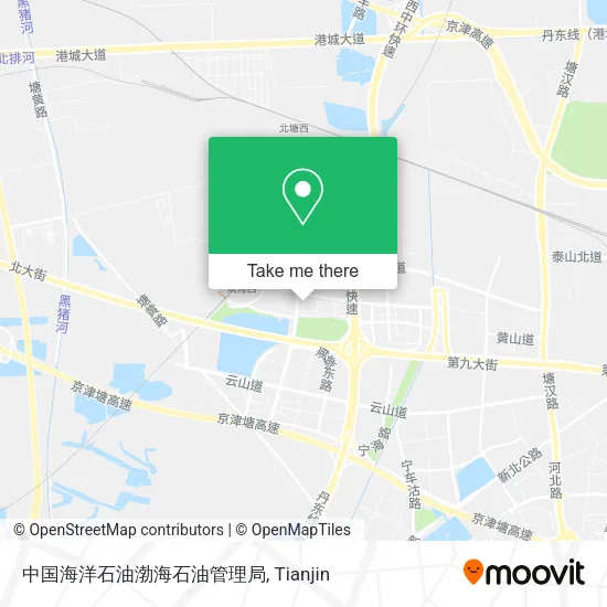 中国海洋石油渤海石油管理局 map